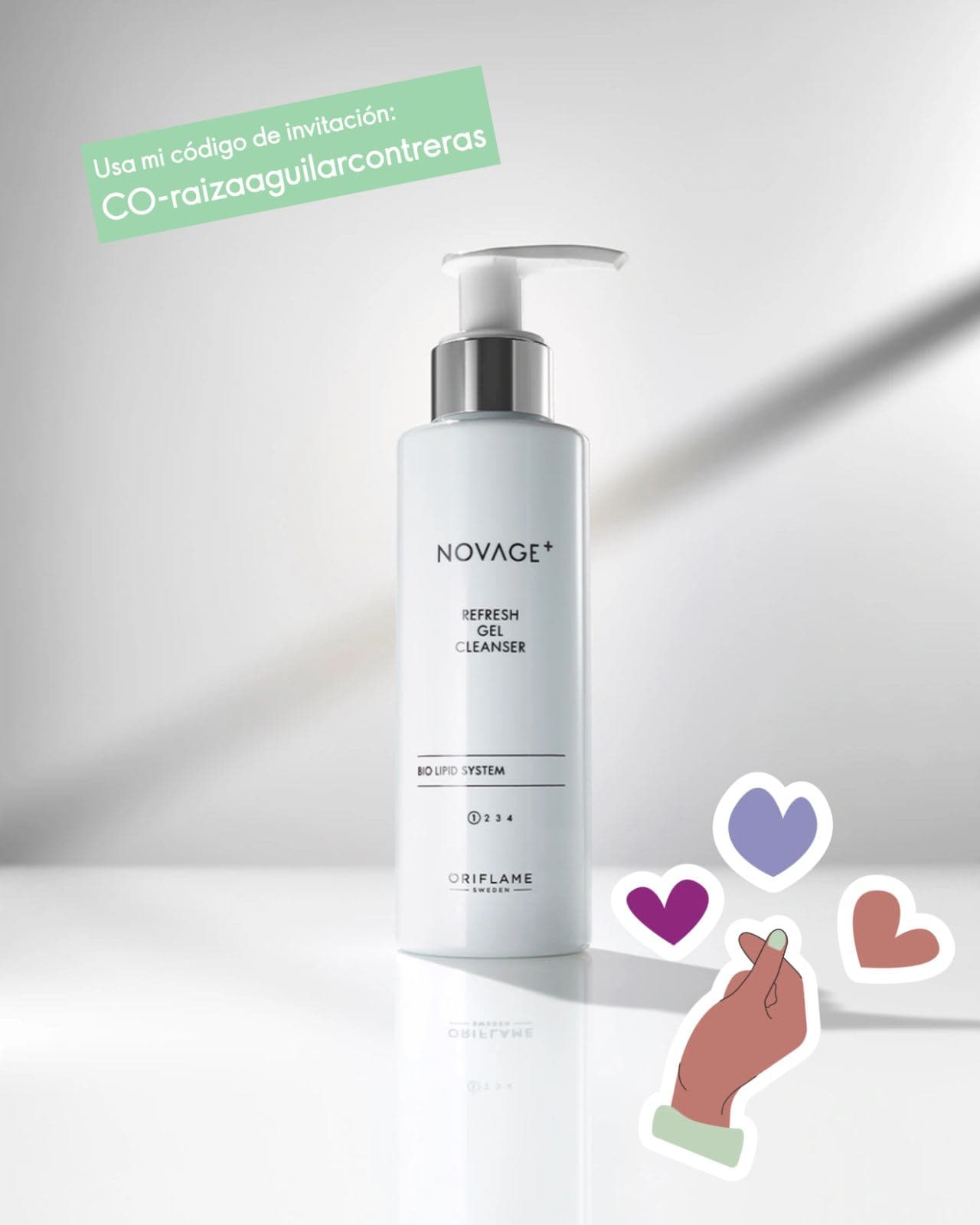 ​Gel Limpiador Refrescante NovAge+ (150 ml) - Tu Primer Paso para una Limpieza Profunda