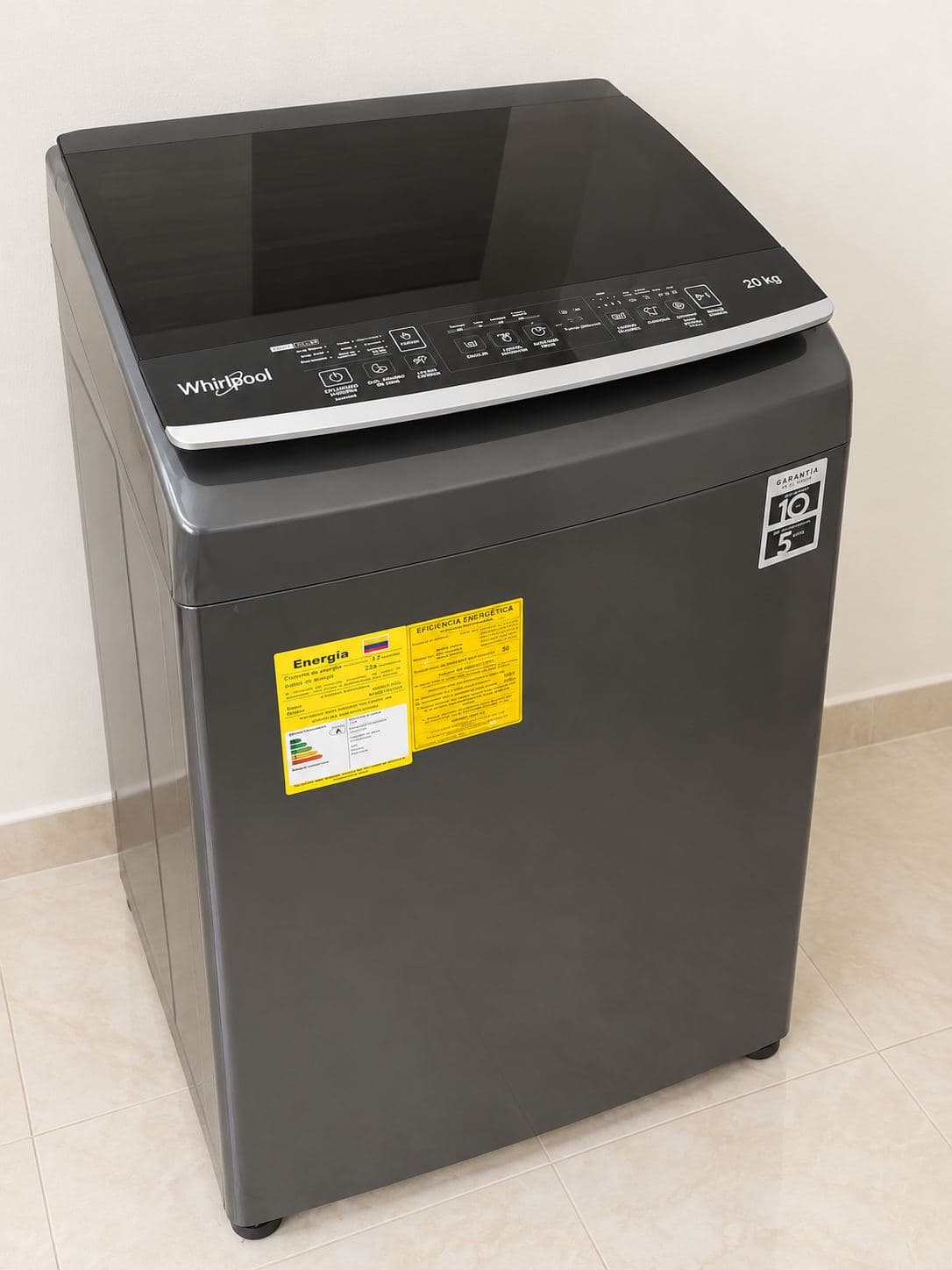 Lavadora Whirlpool 20 kg automática – Excelente estado   Copiar